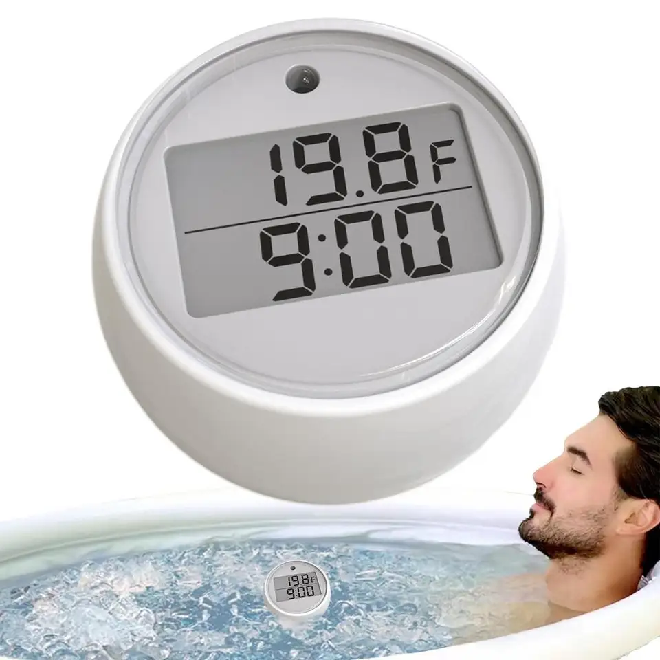 HD digitálny časovač plávajúce ľadové kúpeľ