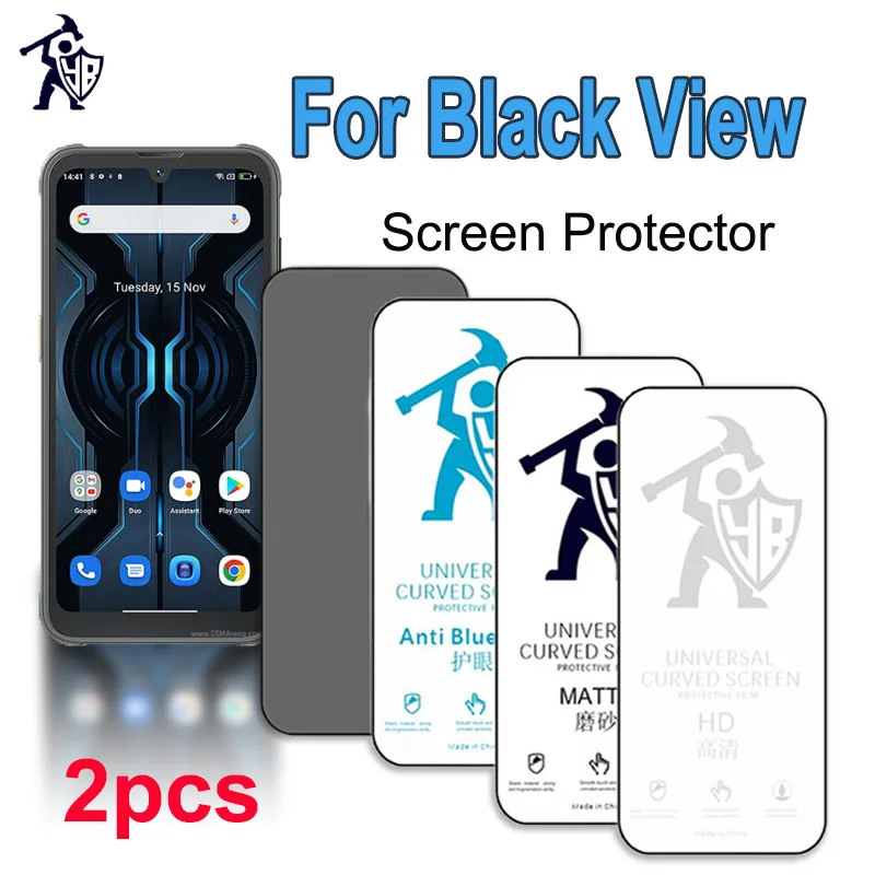 HD Film pre Blackview Oscal S80 A60 A70 A80 A90 BV 5200 Pro Matte Screen Screen Pre chránič BL5000 BL8800 BV6300 BV8800 BV9600 Pro
