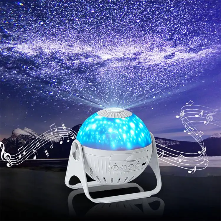 HD Focus Star Night Starry Projector Light, Laser Led Star Projector BT hudobný reproduktor Galaxy Projector