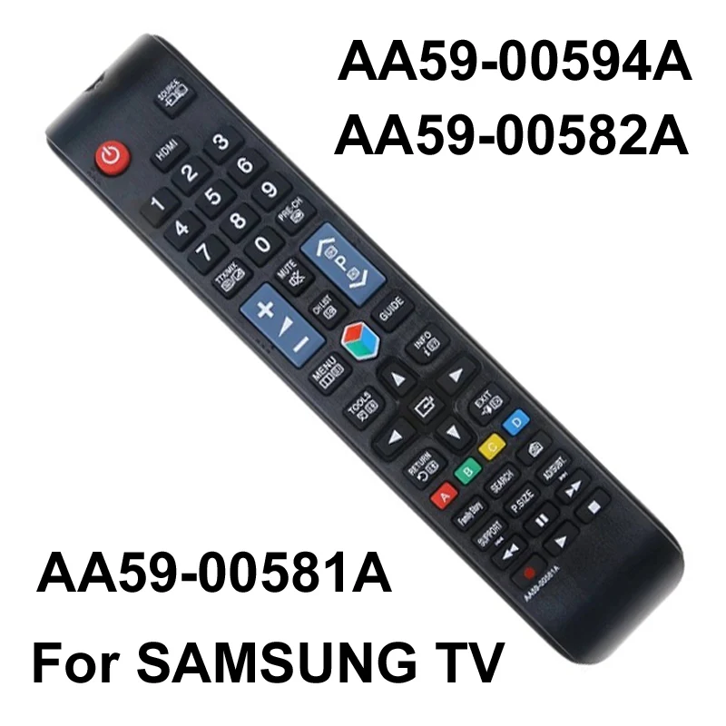 HD TV diaľkový ovládač pre AA59-00594A AA59-00581A AA59-00582A UE43NU7400U UE32M5500AU UE40F8000 Samsung LCD LED SMART TV SMART TV
