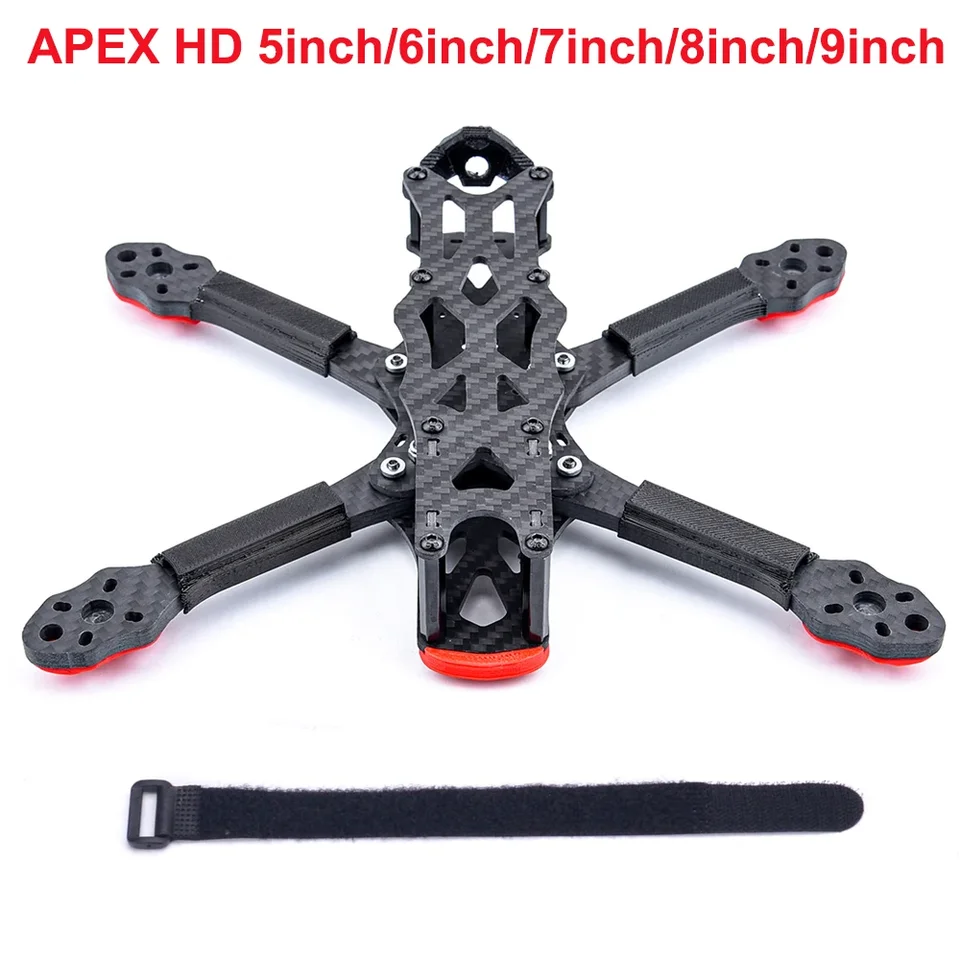 HD5 HD6 HD7 HD8 HD9 KVAJOMNÁ KVAJOMIKA KVADKOPTER 5,5 mm rameno pre Apex-HD Apex HD 5 6 7 8 9 palca FPV freestyle RC RC DRONE DRON DRONE
