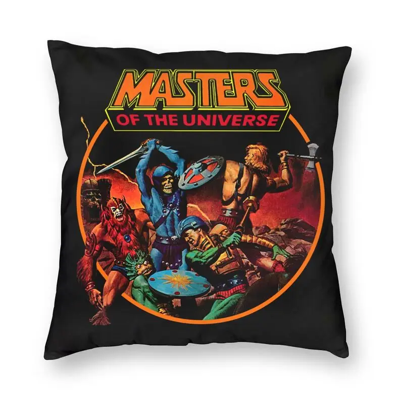 He-Man a Masters of the Universe vankúš pokrývajú kostru She-ra-ra Cover Cover Trow vankúš do obývacej izby Domáca dekorácia