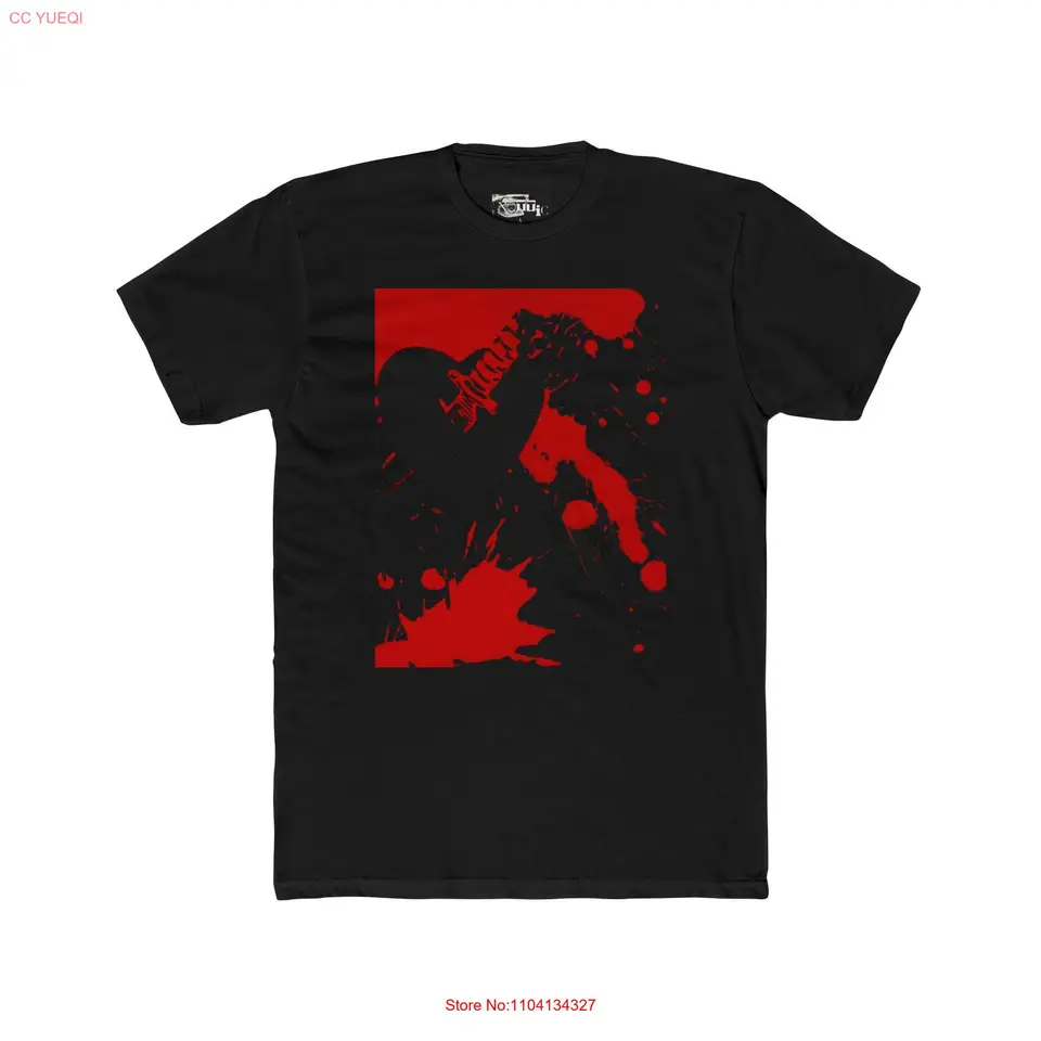 Heartstab Blood Tirt Nôž cez srdce Streetwear Design Design Design tričko tričko Krvavé dlhé alebo krátke rukávy