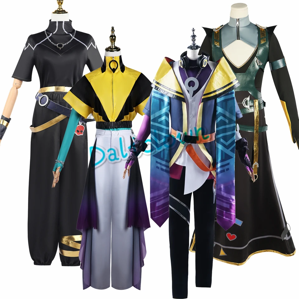 HeartSteel Aphelios Cosplay kostýmy Game Heart Steel Lol Alune yone ezreal cosplay outfit Men Dám