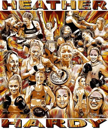 Heather Hardy Tribute tričko alebo tlač od Ed Seeman