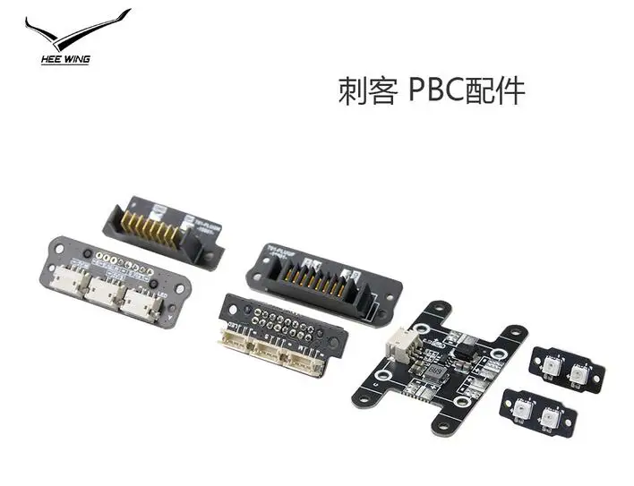 Hee Wing T-1 Assassin Fixte Wing Glider EPP Wingspan 5V/2AUBEC RGB LED nainštalované krídlo rýchle uvoľnenie Plug PCB Accessories