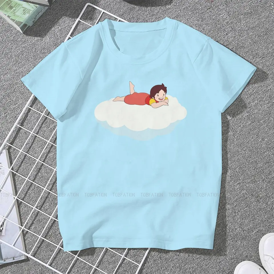 Heidi na oblaku dievča z Alps Female Tirls Vintage Women Top Harajuku Casual Feminine Blusas