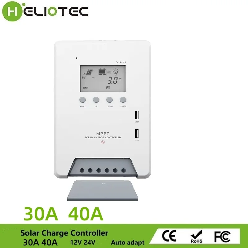 Heliotec 30A 40A MPPT solárny regulátor