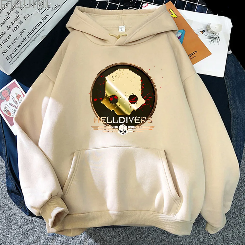 HellDivers tlačené mikiny mikiny klasické príležitostné kostýmy Track Costume Men Dám