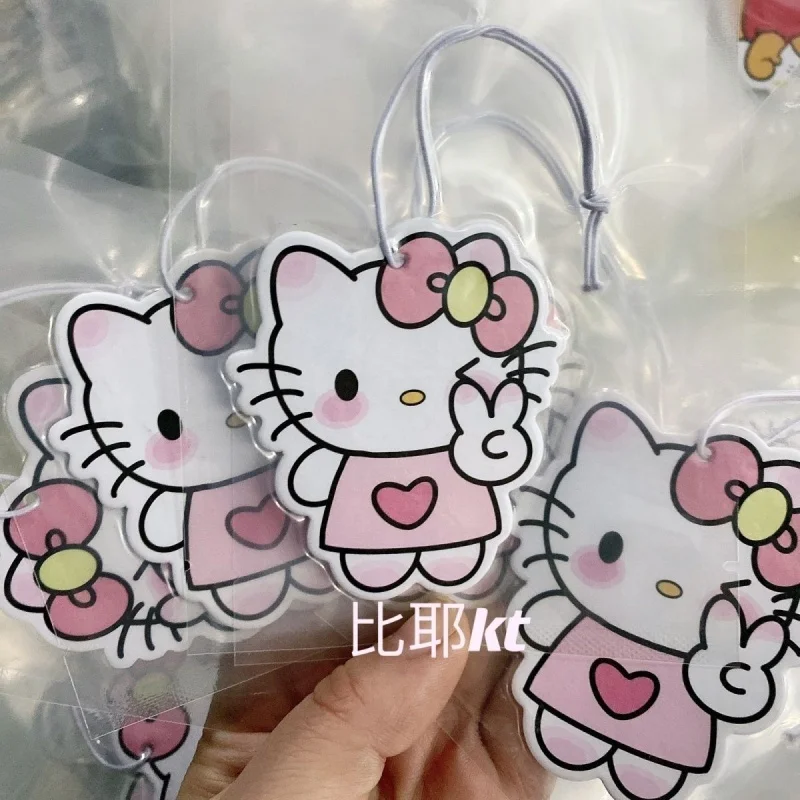 Hello Kitty Car Aromaterapia prívesok Sanrio Anime Kuromi Air Fresher
