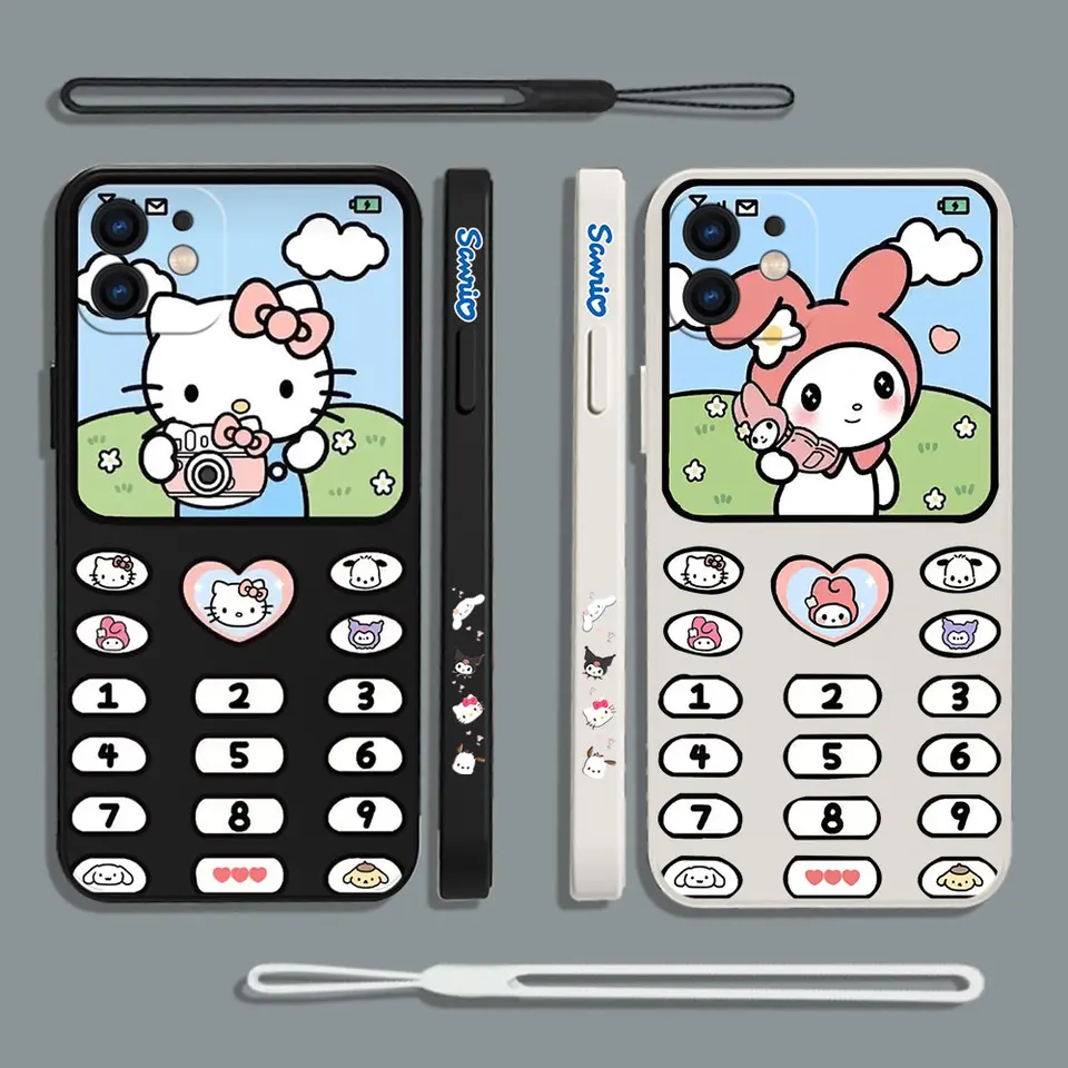 Hello Kitty My Melody Telefón puzdro pre Xiaomi POCO M5 X5 F5 F4 X4 M4 F3 X3 M3 F2 X2 PRO C40 4G 5G GT Liquid Silikone Cover