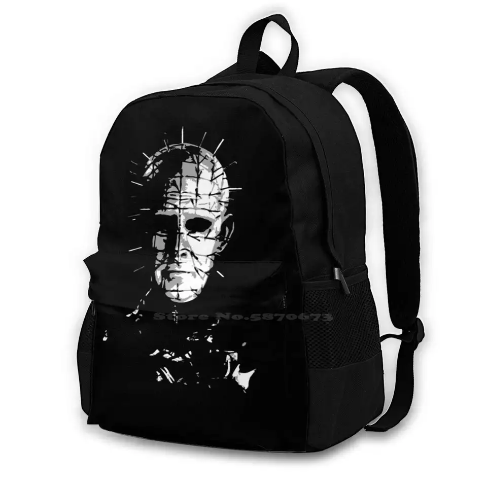 Hellraiser Nové prílety unisex tašky Príležitostné tašky batoh hellraiser pinhead clive barker krv Cenobit