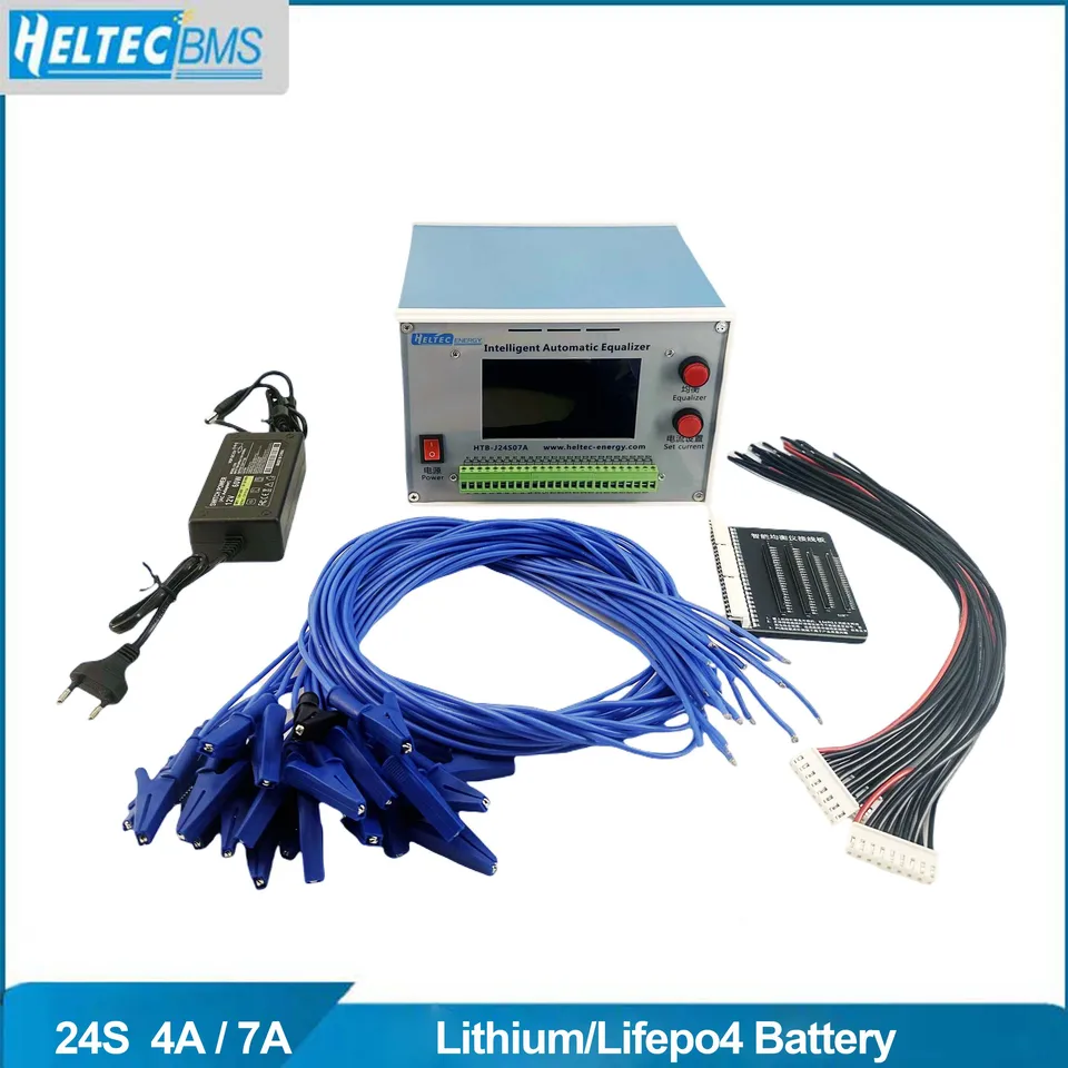 HELTECBMS 2S až 24S Automatický ekvalizér LI-ION/LIFEPO4 ELEKTRONICKÉ ZOBRAZENIE