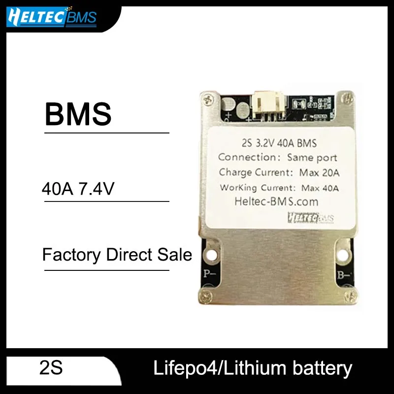 Heltecbms 2S BMS 18650 doska s vyvážením 40A Lipo/Litium Fosforečneru na ochranu batérie/LiPo batéria 2S 7,4 V BMS