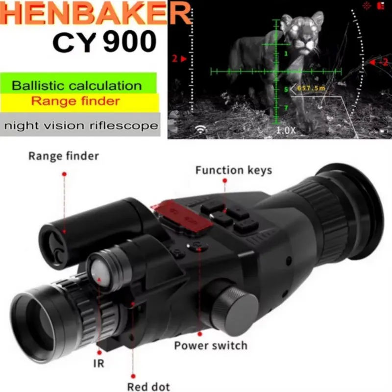 Henbaker NV710S NV700S NV810 CY10 T723-RL CY789 CY800 CY900 Monokulárny záznamník fotoaparátu CY900