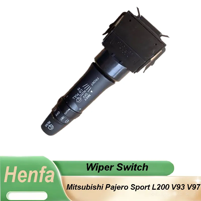 Henfa úplne nový originálny prepínač stierača s vysokou konfiguráciou 8612A044 pre Mitsubishi Pajero Sport L200 V93 V97