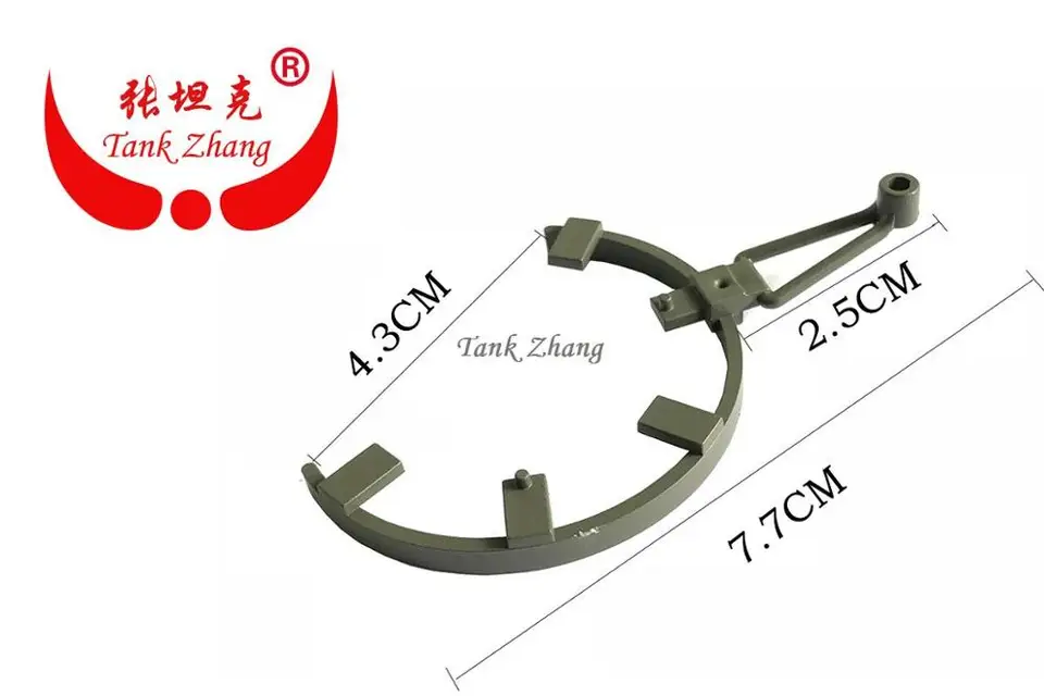 Heng Long 3819/3819-1 RC Tank Nemeck Panther 1/16 náhradný diel č. B2 plastové sedadlo pištole