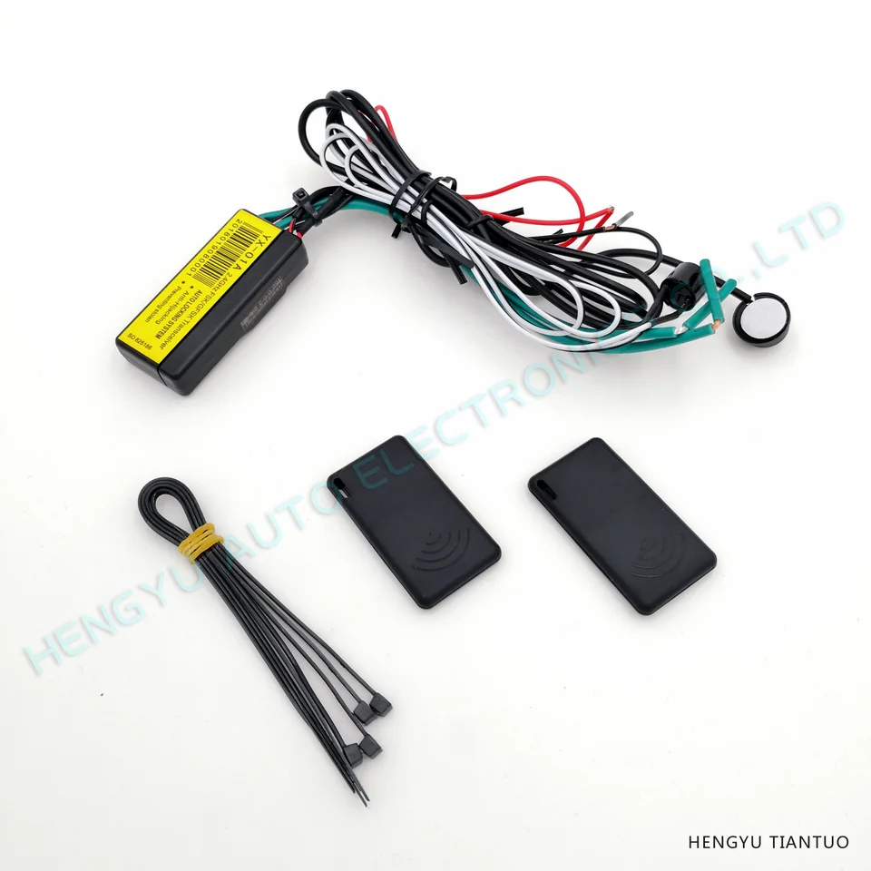 HENGYU EL-1 RFID 2.4GH Wireless Immobilizer MOCON LOCK, anti-hijacking na inteligentnom rezaní obvodov, motor s automatickým strihom alarm