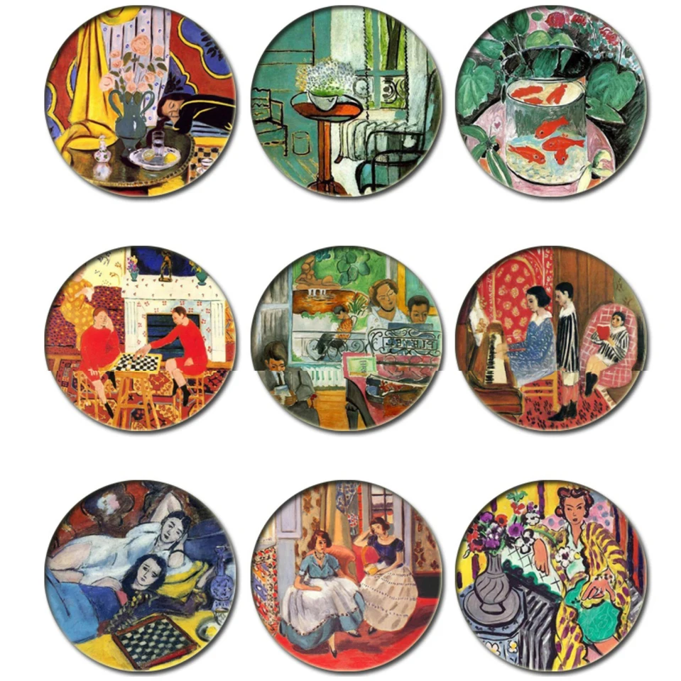 Henri Matisse olejomaľba na stenu zavesenie taniera Domáca dekorácia Ozdoby Vysokej kvality dekoratívneho umeleckého taniera Domov/bar/izba