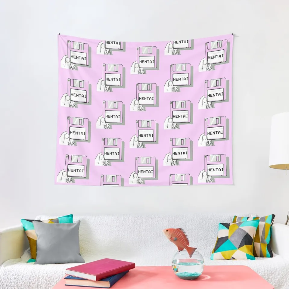 Hentai Disk Tapestry Huby dekorácie pre vašu spálňu