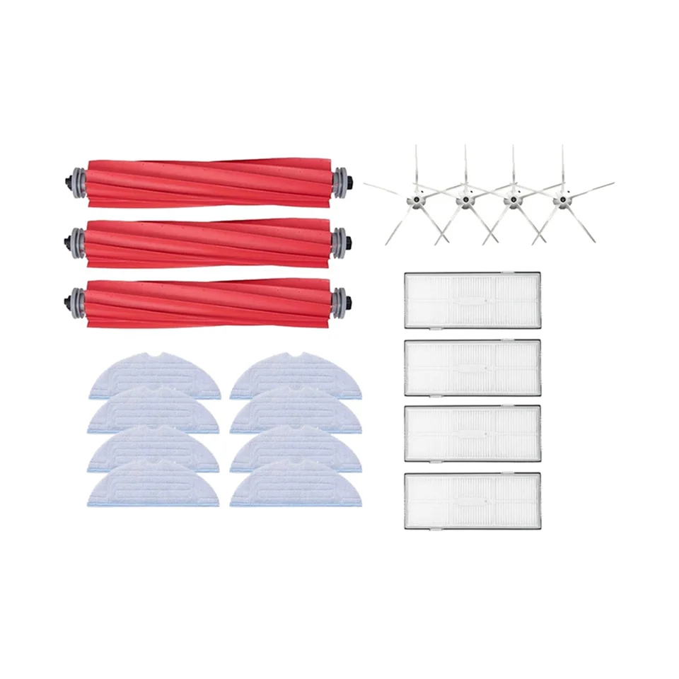 HEPA Filter Hlavná bočná kefka mops handry pre S7 S70 S7max S7 MaxV T7S Plus súpravy na vysávač Časť