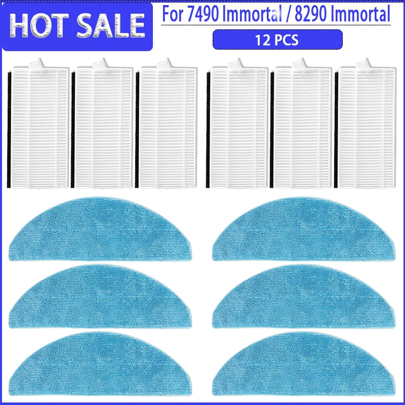 HEPA Filter MOP pre Cecotec Conga 7490 Immortal / 8290 Immortal / Kabum Smart 900 / Liectroux G7 Vákuové príslušenstvo