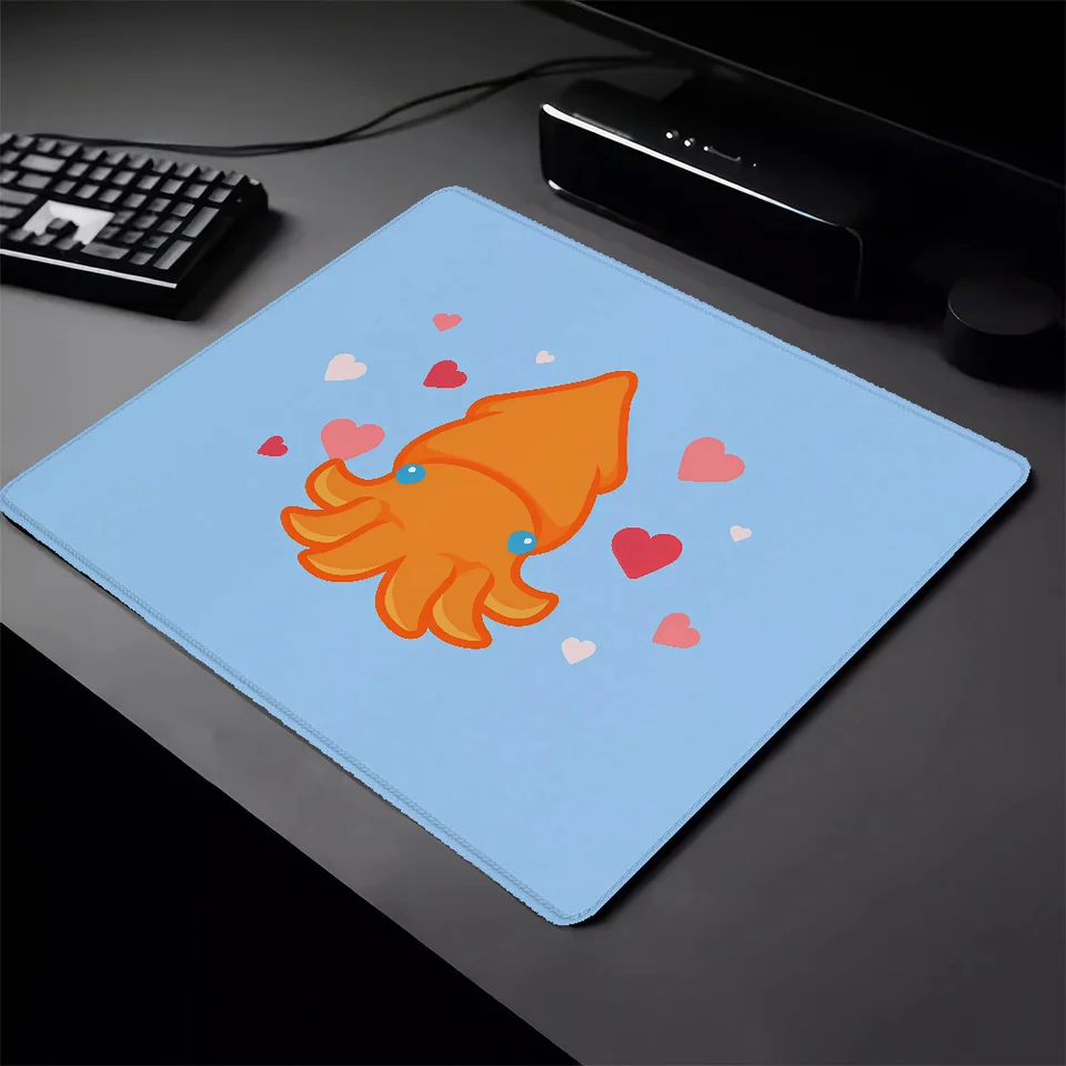Herná myš Rat A Kraken Valentine MousePad Gamer malá podložka na klávesnicu na stole Deskmat Mausepad PC PC Doplnky Mats podložky