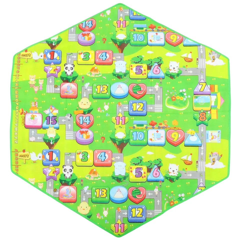 Herná podlaha podlaha spanie rohože stan Playhouse baby cushion flanel detské materské koberce