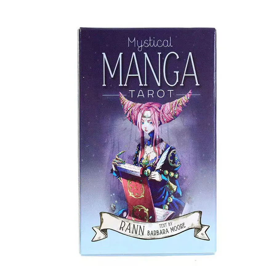 Herné herné karty pre zábavné hry v mystickej manga Taroty