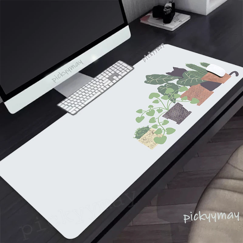 Herné myšacie spady roztomilé podložka MousePad Cat veľkú myš Rat 120x55 cm stolové podložky Non-Slip gumová myšová podložka Veľká klávesnica Mats kawaii