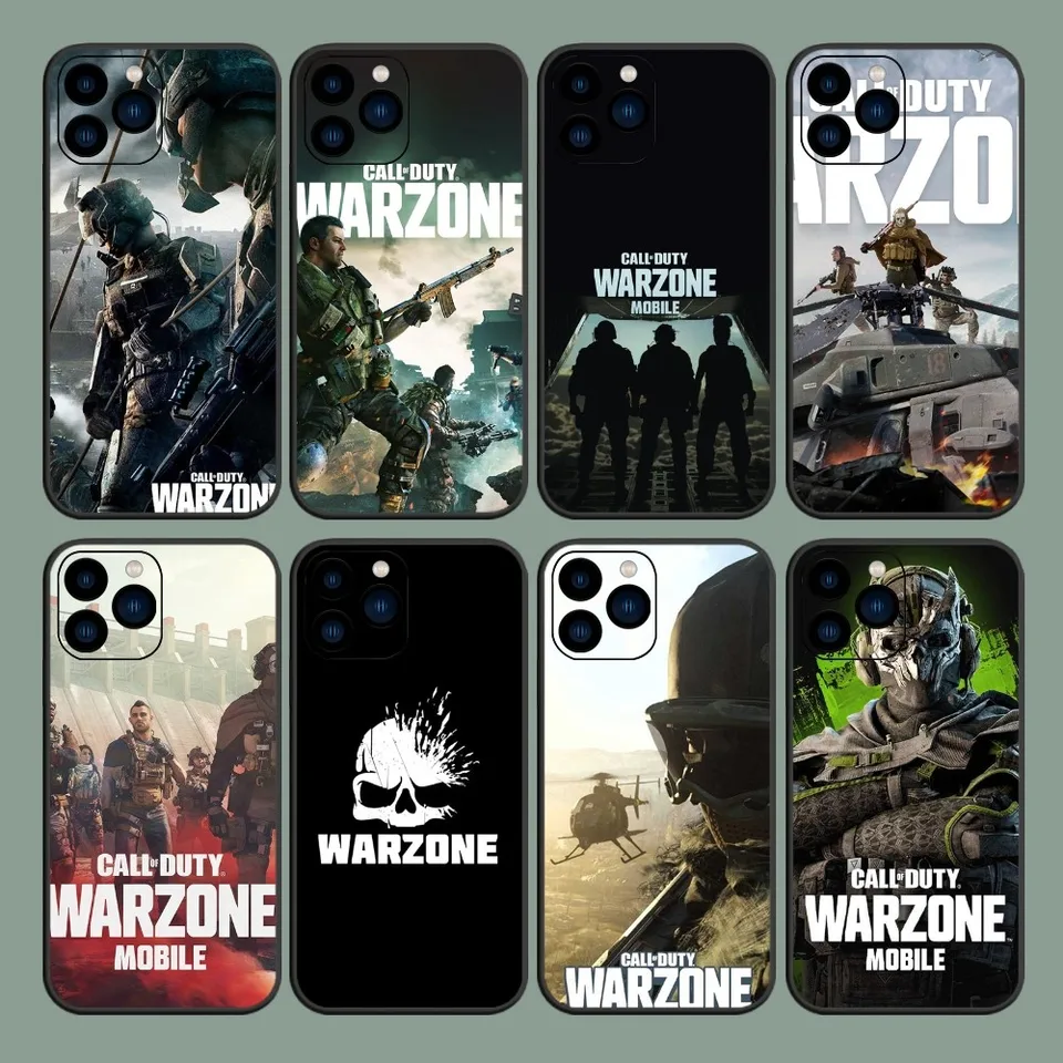 Herné volanie D-Duty W-Warzone Telefón puzdro pre iPhone 8 11 12 13 14 15 Mini x xr xs Pro Max Plus kryt