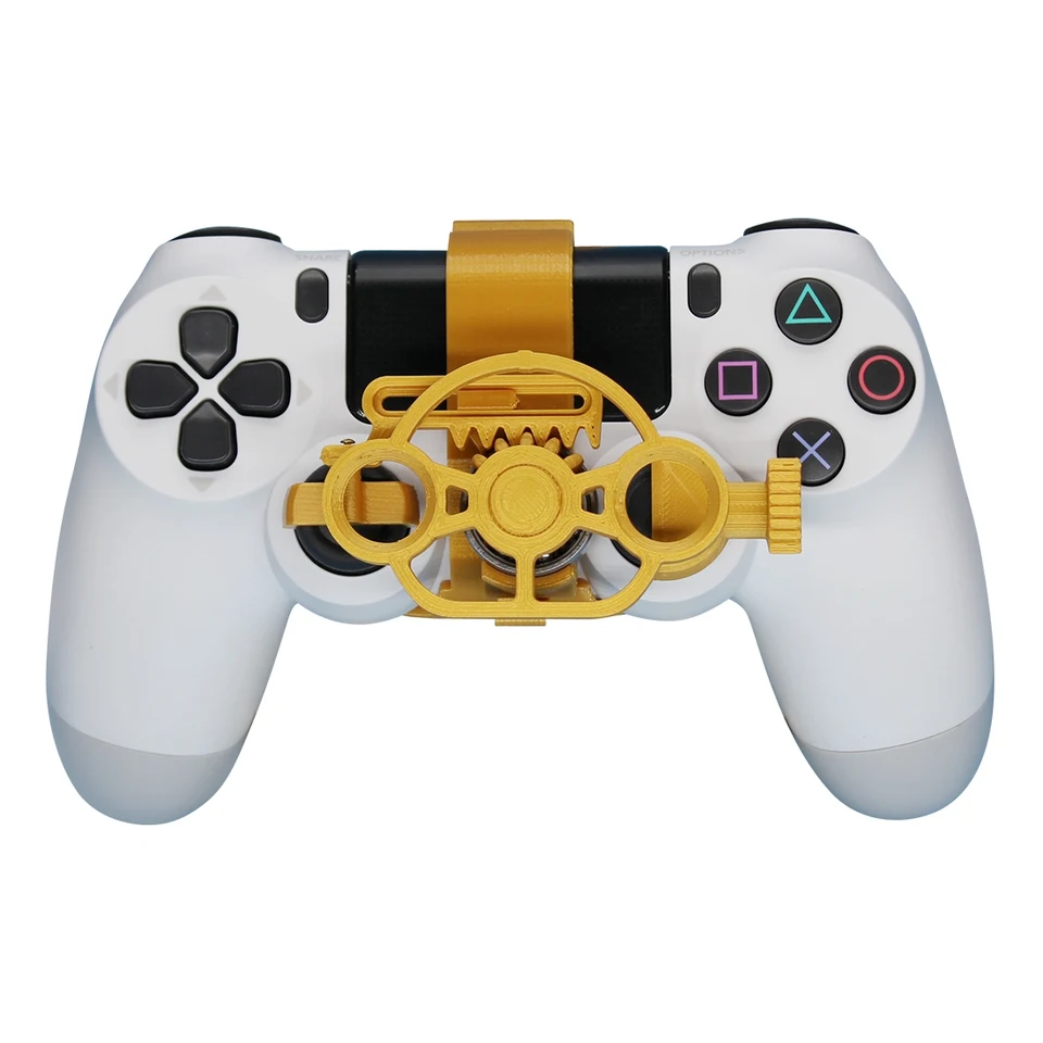 Herné závodné kolesá Mini riadenie hier pre Sony PlayStation PS4 3D tlačené príslušenstvo
