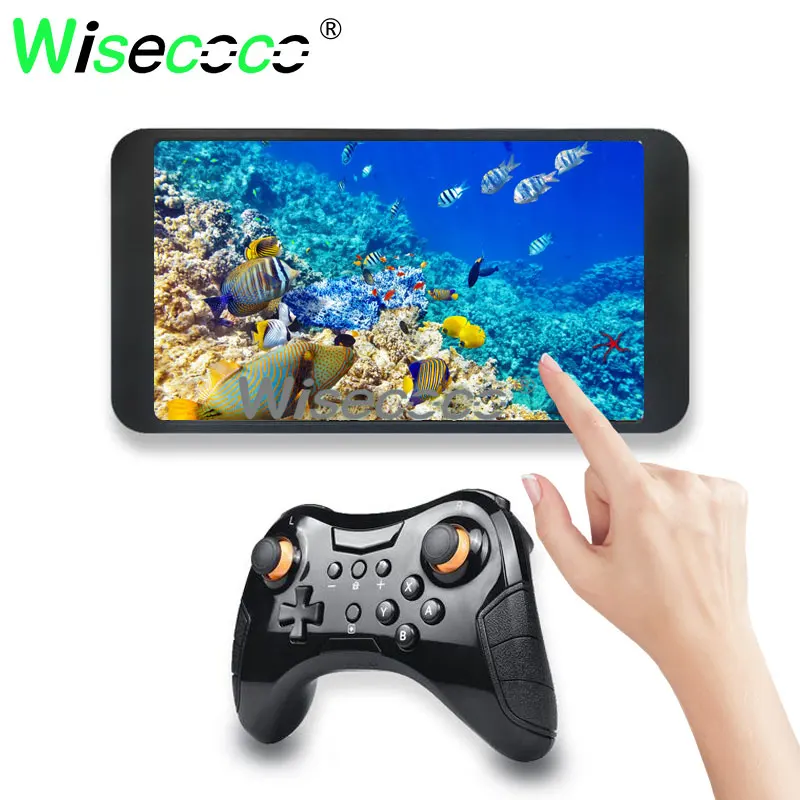 Herný monitor 7 palcov FHD Touch Pity Monitor 1920x1080 IPS Raspberry Pi Orange Pi Pocket PC Monitor Monitor Wisecoco LCD Monitor