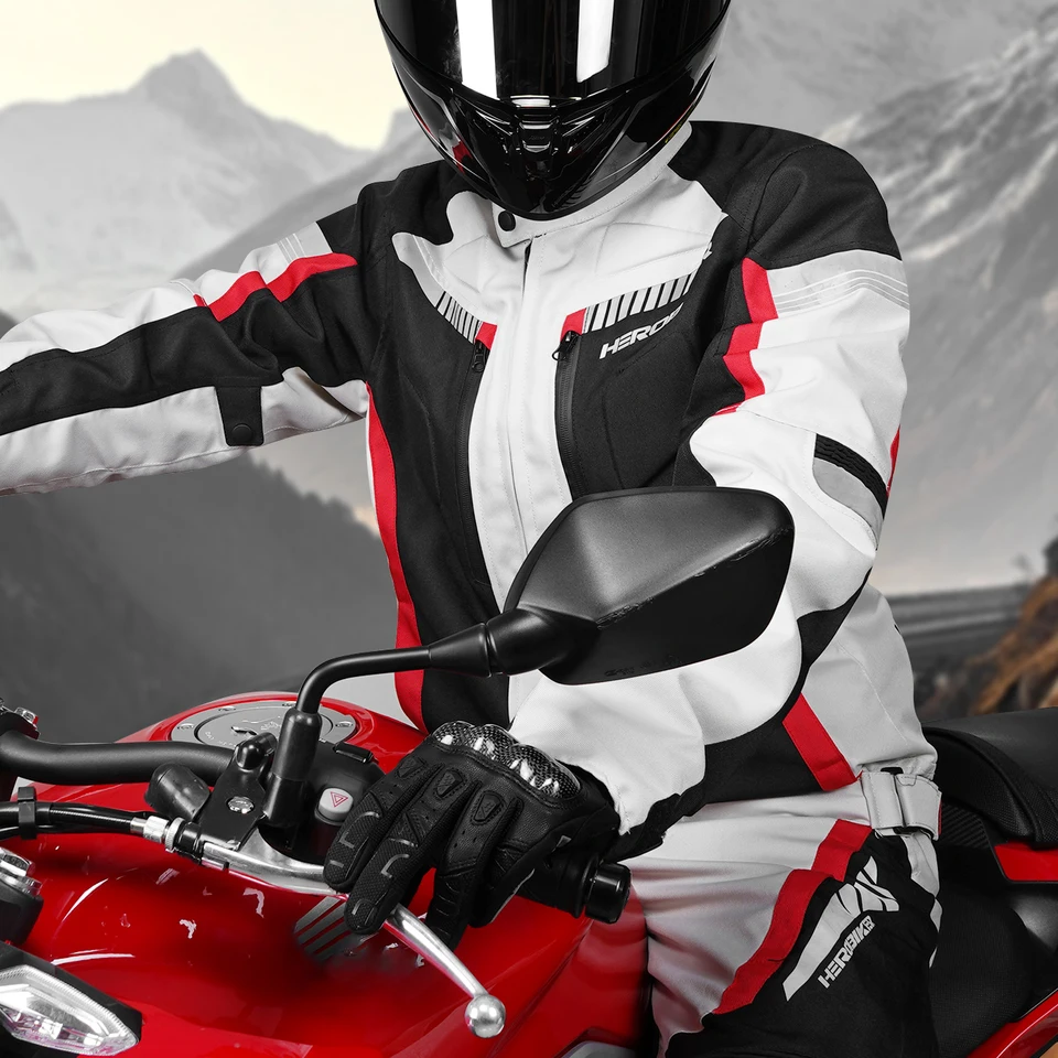 Herobiker Motocykel bunda nepremokavá zimná zimná motokrosová bunda motocyklového motocykla Ochrana jazdectva na jazdec