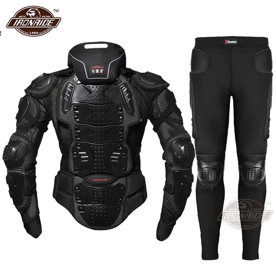Herobiker Motocyklový bunda Men Body Armor Motocykle brnenie motocross pretekárska bunda jazdiaca na motorke motobike motocykla S-5XL