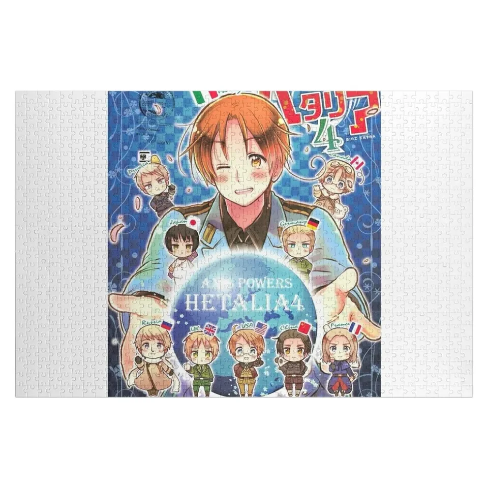 Hetalia plagát Jigsaw puzzle personalizované vianočné hračky prispôsobené detským darčekovým puzzle