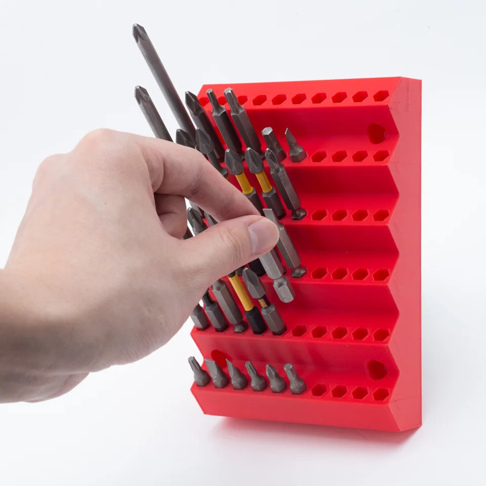 Hex Screwdriver Bit Organizátor 1/4 v šesťhrannom držiaku šesťhranné držiak na bitku s otvorom bitky