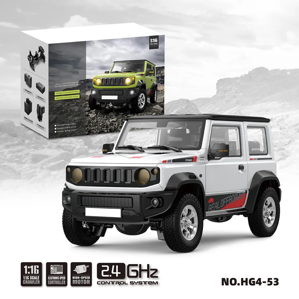 HG 4X3 1/16 RC Crawler CAR DISTOBIL ROZVODNÉ OVLADNÉ VOZIDLODY