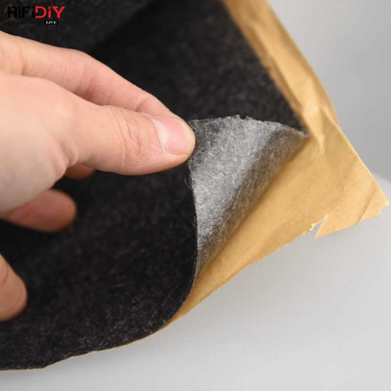 Hifidiy Live Width 1M Subwoofer Reproduktor Felt flanel zvukovo absorbujúci bavlnený dekoratívny KTV pódiový reproduktor DIY 2,5 mm sebaposkytnutie