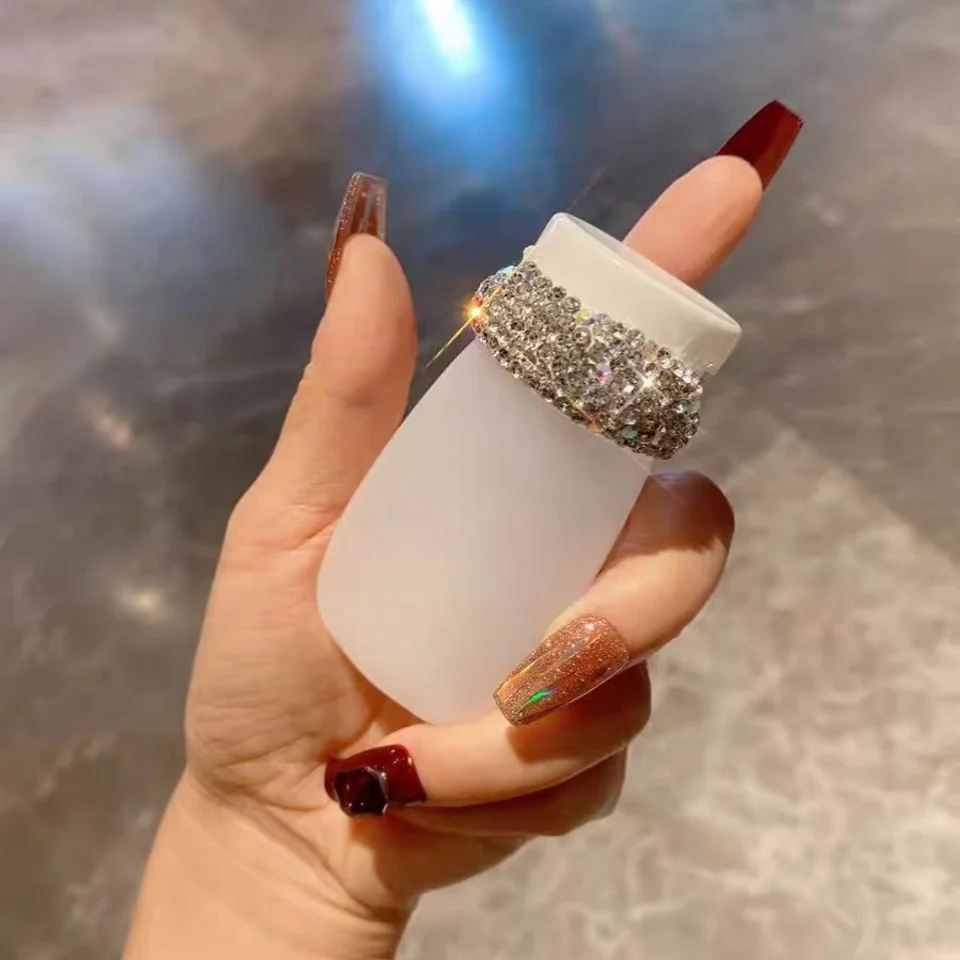 High-end Lotion Loose DispenSer fľaša Artificial Diamond Set Travel Prenosný šampón kondicionér na umývanie tela fľaša fľaša mini
