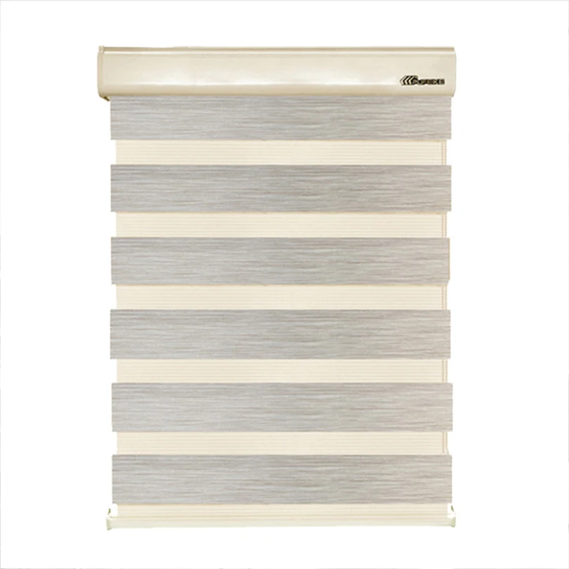 High End Smart Motorized Zebra Roller Blinds dvojvrstvový hotel