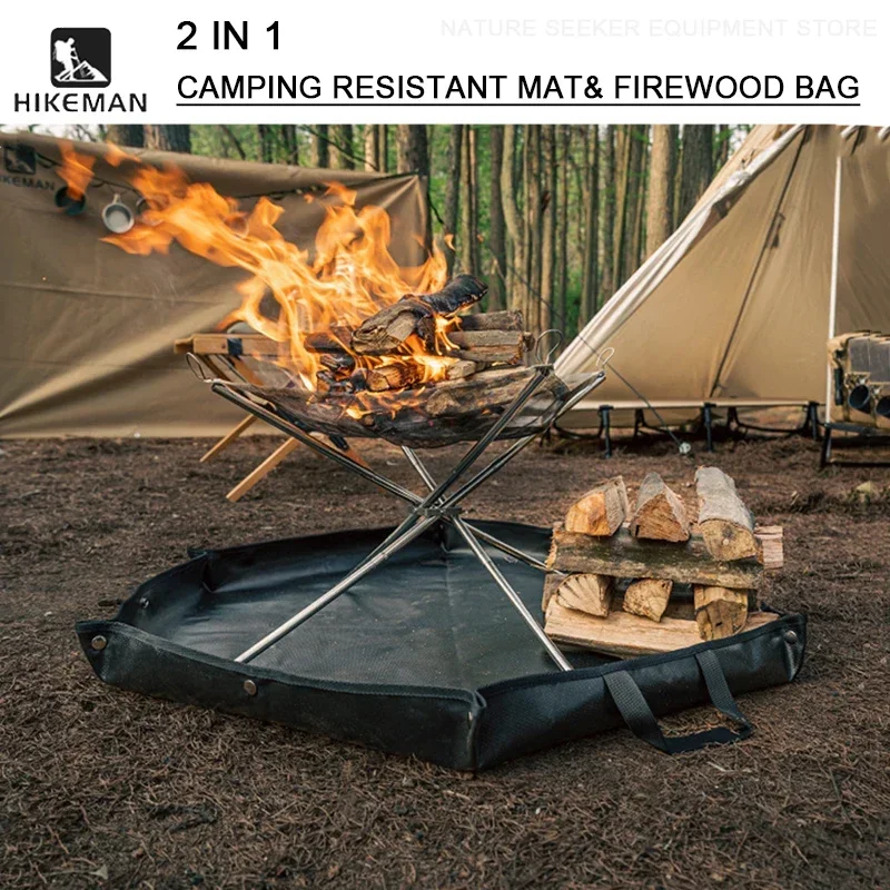 Hikeman Outdoor Camping odolá Mat Picnic Barbecue Izolačná podložka PASE SPECH NOTALO FLAM ODDELENÉ