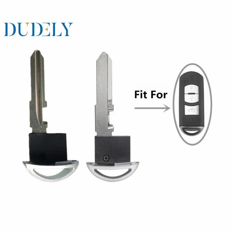 Hindley Remote Car Smart Key Núdzová vložka nezostrihaná čepeľ prázdna pre Mazda 3 5 6 CX-5 CX-7 CX-9 MX-5 MIATA RX-8 2006-2013