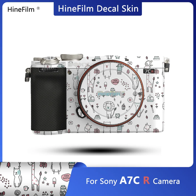 Hinefilm Skin for Sony A7CR Coamare Sticker Decal kože pre Sony Alpha 7CR Camera Premium Sticker ILCE-7CR Wrap Cover Film A7C R