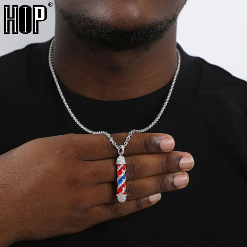 Hip hop bling cz holičstvo striháre.