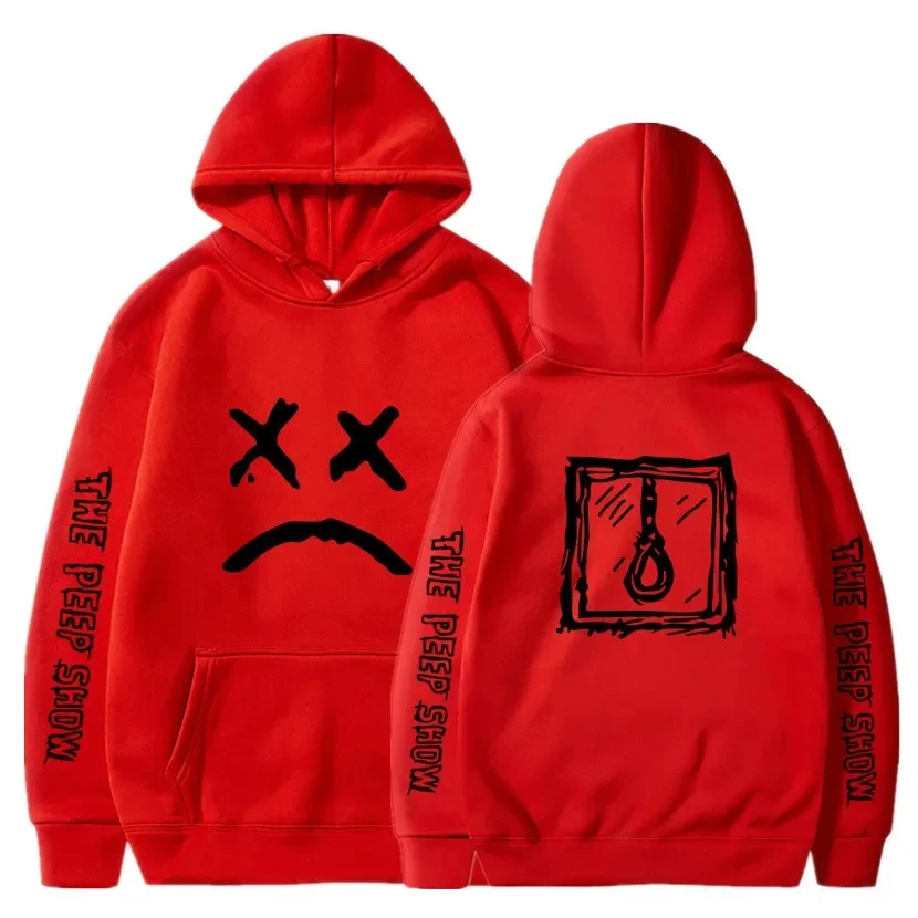 Hip hop lil peep mikiny pekelné chlapci Men ženy s kapucňou pullover muž sudaderas plačú