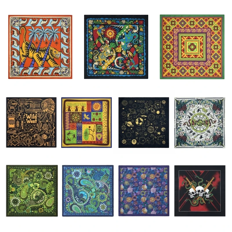 Hiphop Styles Bandana Perieckerchief Street Dance Dance Dubility Square Headscarf