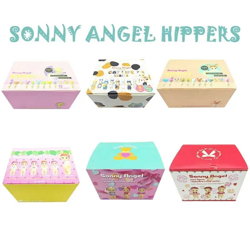 Hipper Blind Box Sonny Angel Hippers Harverst Cat Life Zvieratá snívajúce kvetinové ozdoby zberateľné hračky narodeniny darčeky