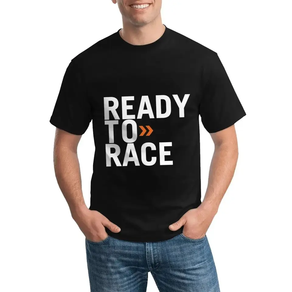 Hippie Tshir pre mužov dizajn Tops veľkú veľkosť 2xl 3xl 4xl Ready to Race Tričko pláž KTM Sport Awesome T tričká
