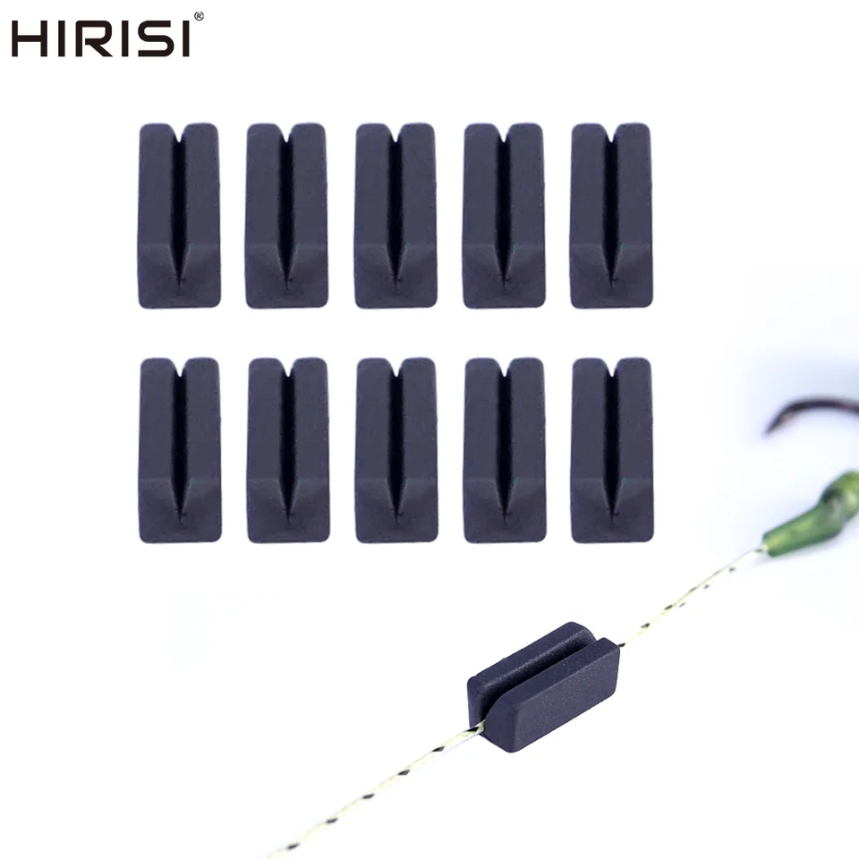 HIRISI 10X Rybárske príslušenstvo CARP Volfrám Rýchle zmeny v linke Sinker Hmotnosti Putty Sinkers Príslušenstvo pre kaprové súpravy AG210